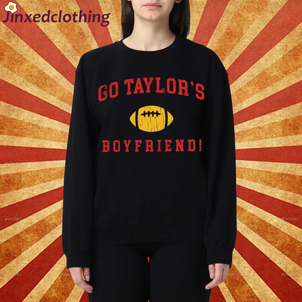 Official Go Taylors Boyfriend Shirt Taylor Swift Travis Kelce 